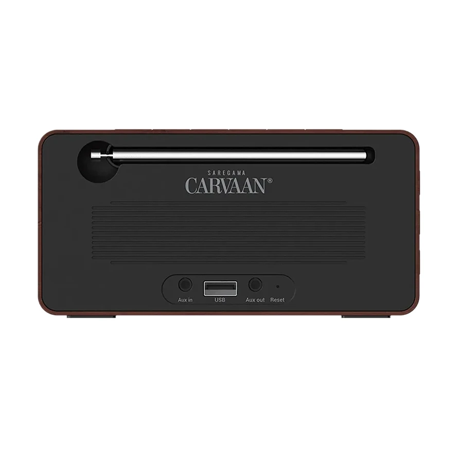 Saregama Carvaan Mini Plus - Hindi - Vintage Brown Portable Music player (No Warranty) product view
