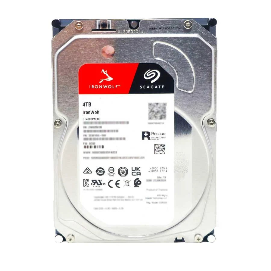 Seagate IronWolf 4TB 3.5 Inch SATA 5400RPM NAS HDD #ST4000VN006