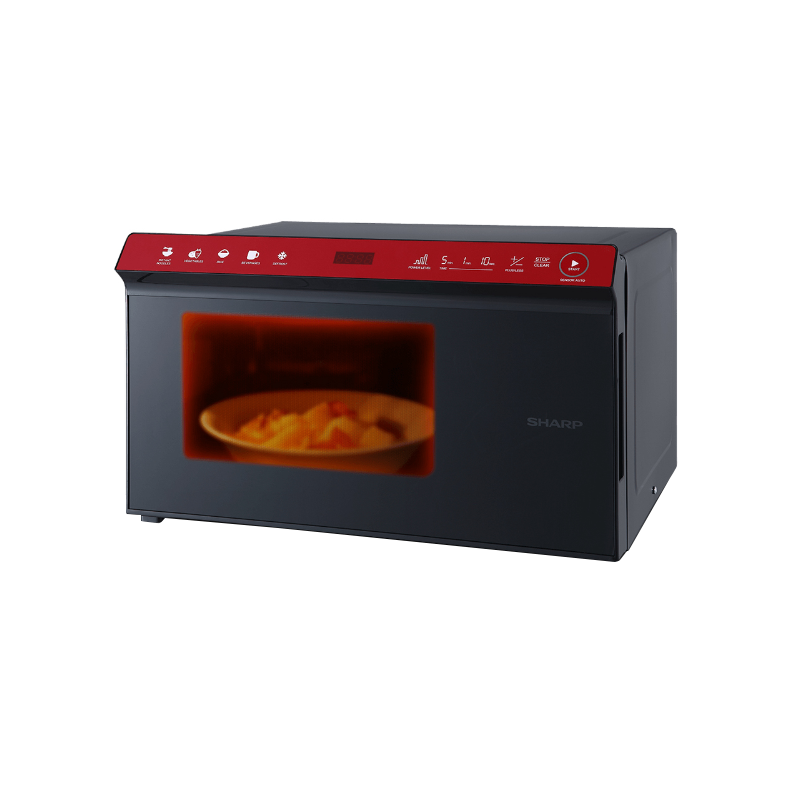 Sharp R-2235H(R) Top Control Solo Microwave Oven - 24L