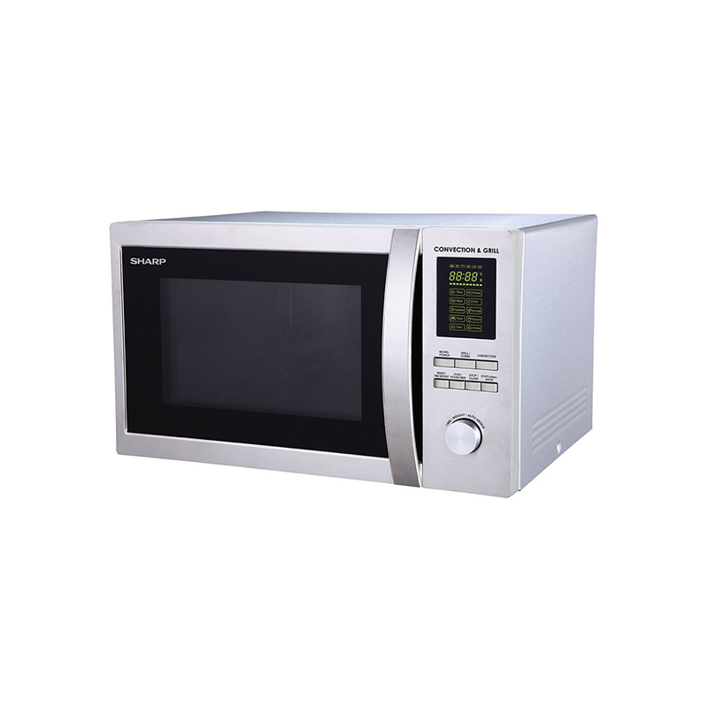 Sharp R-84A0(ST)V Microwave Oven with Grill and Convection - 25L