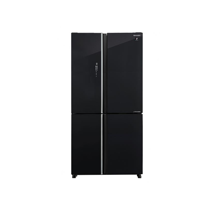 Sharp SJ-VX57PG-BK 4 Door Side by Side Refrigerator - 567L