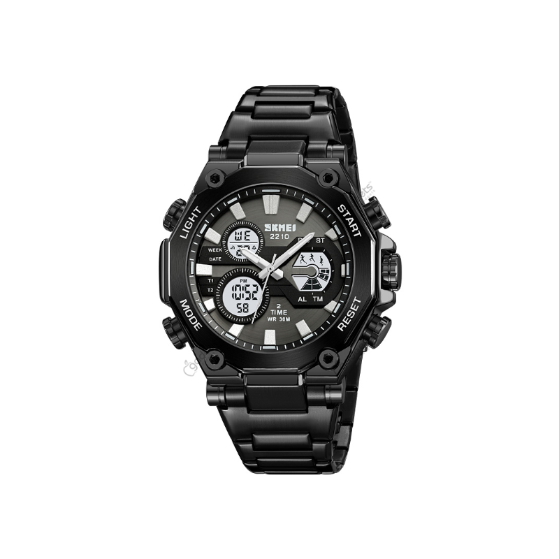 SKMEI 2210 Dual Time Display Luxury Waterproof Men’s Watch
