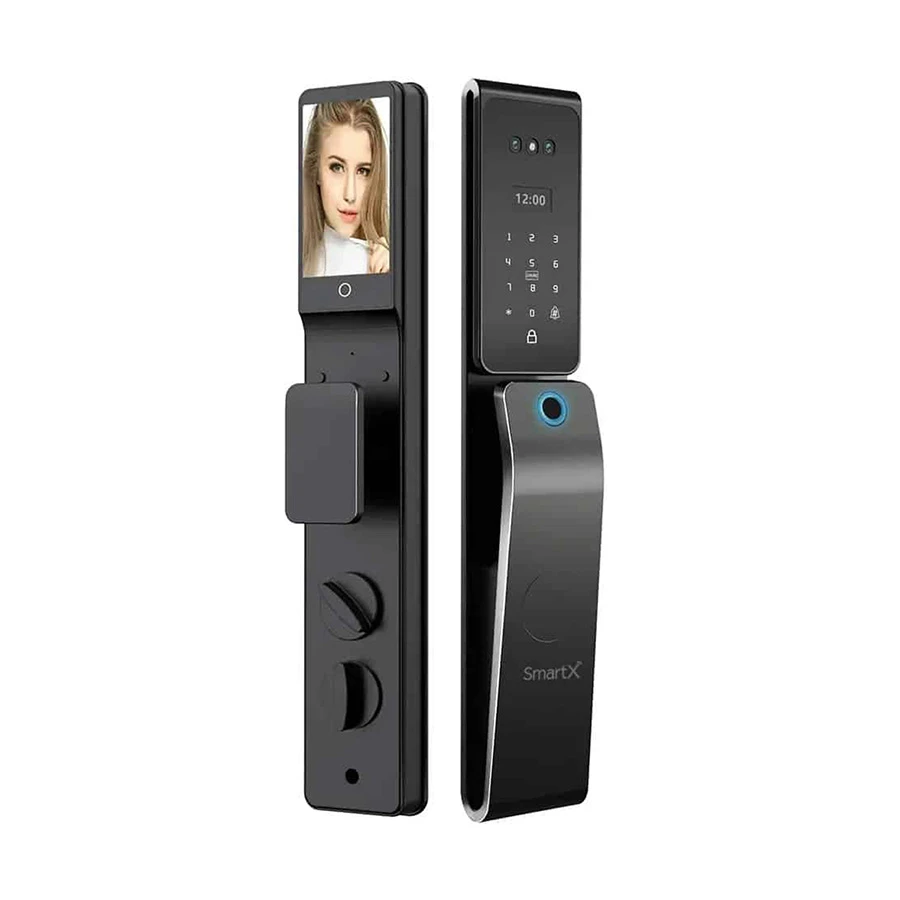 SmartX SX-Z2Pro Wi-Fi Face Recognition Smart Door Lock With Active Video Intercom & App Unlock ()