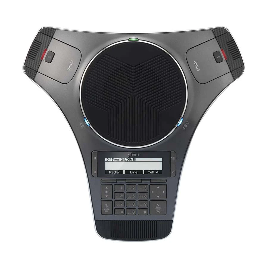 SNOM C520 3-SIP PoE IP Conference Phone without Adapter