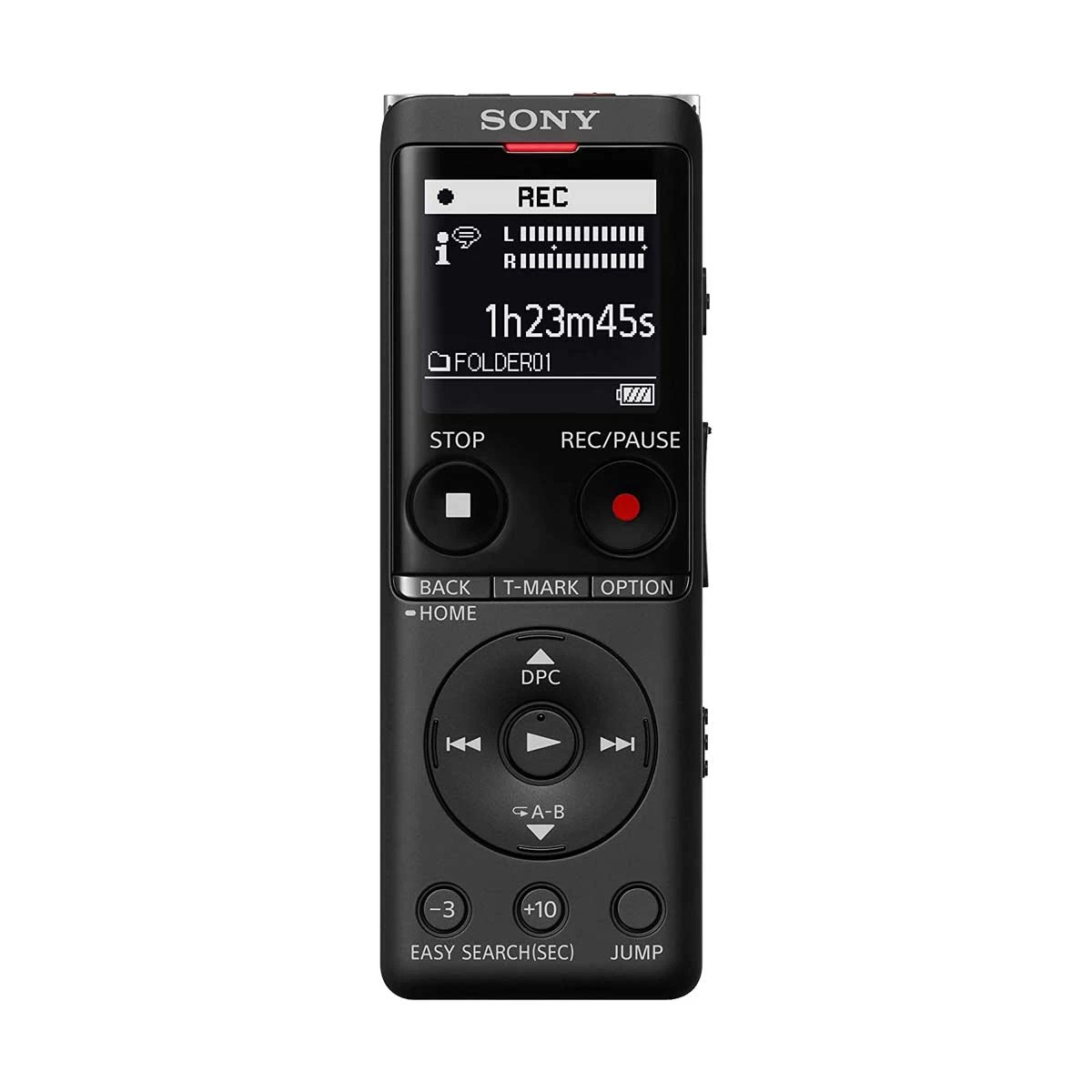 Sony ICD-UX570F Digital Voice Recorder with Built-in USB (No Warranty)