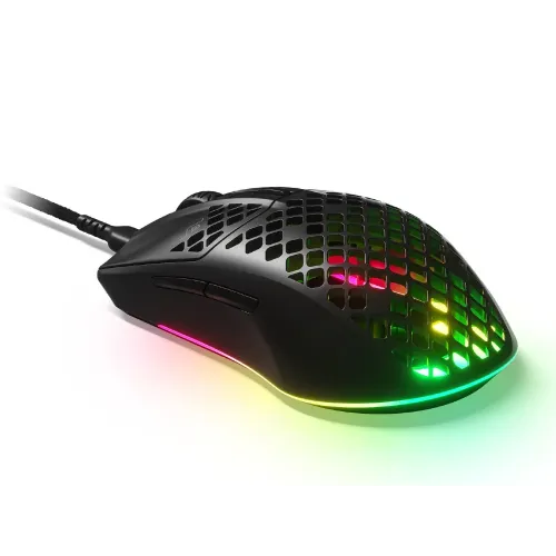 SteelSeries Aerox 3 (2022) Onyx RGB Gaming Mouse