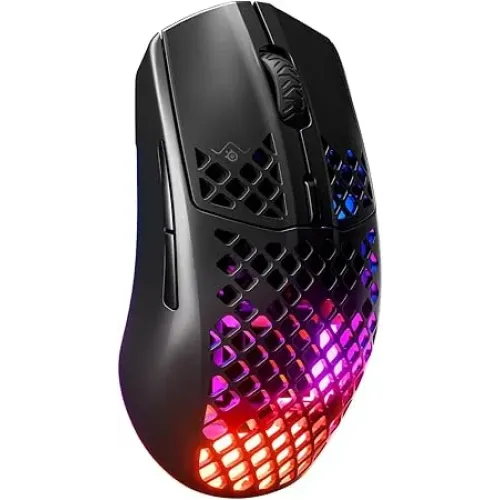 SteelSeries Aerox 3 Wireless (2022) Onyx RGB Gaming Mouse