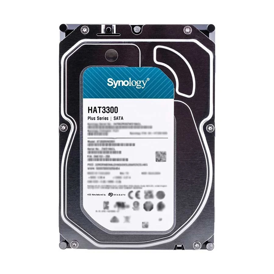 Synology HAT3300 Plus Series 4TB 5.4K RPM Internal Consumer Grade HDD #HAT3300-4T