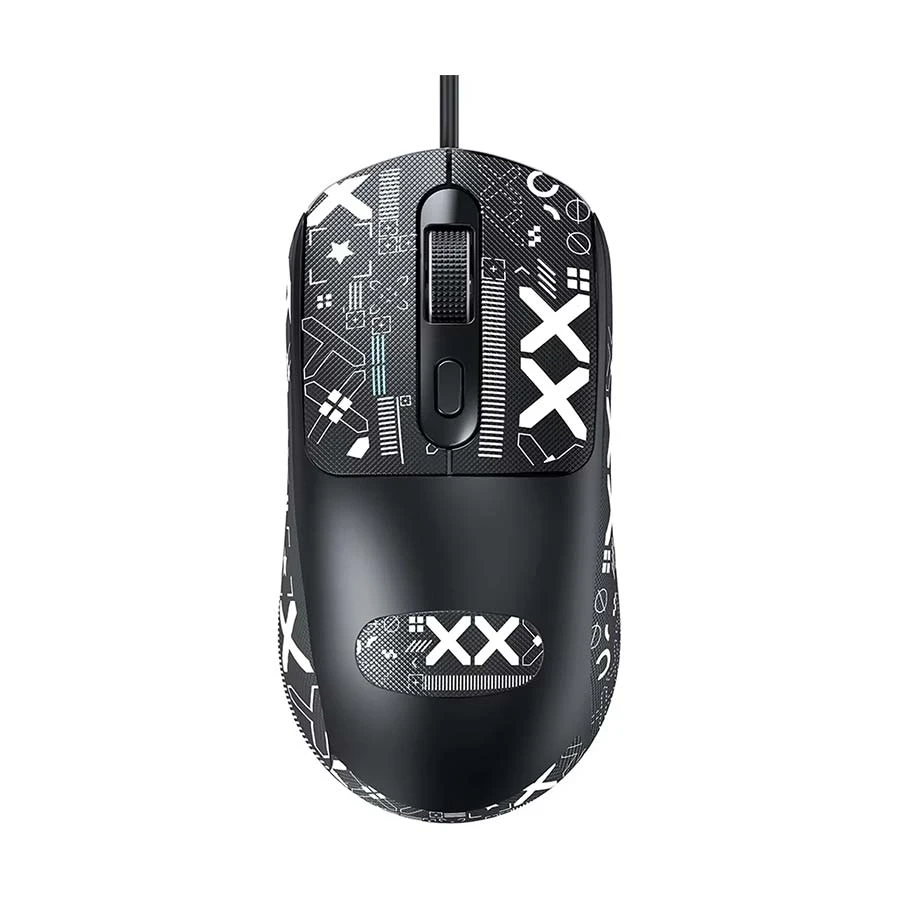 T-WOLF G580 Wired Optical Mouse With Grip Tape