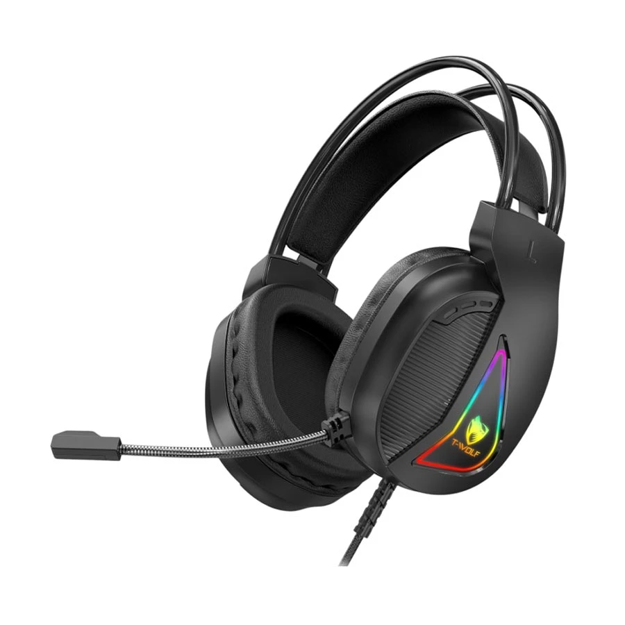 T-WOLF H160 ANC Wired Gaming Headphone