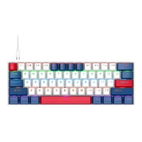 T-Wolf T60 60% Wired RGB Mechanical Gaming Keyboard