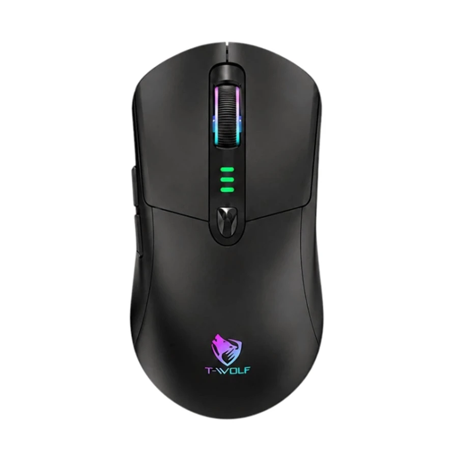 T-WOLF X5 RGB Tri-Mode Wireless Gaming Mouse