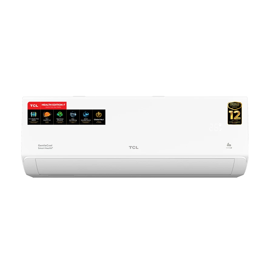 TCL 1.5 Ton GentleCool Smart Health+ Wi-Fi Inverter Split AC (Official)