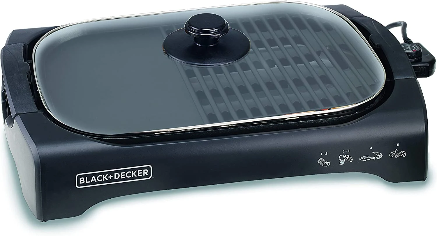 Black Decker Lifestyle Open Flat Grill Lgm70 B5