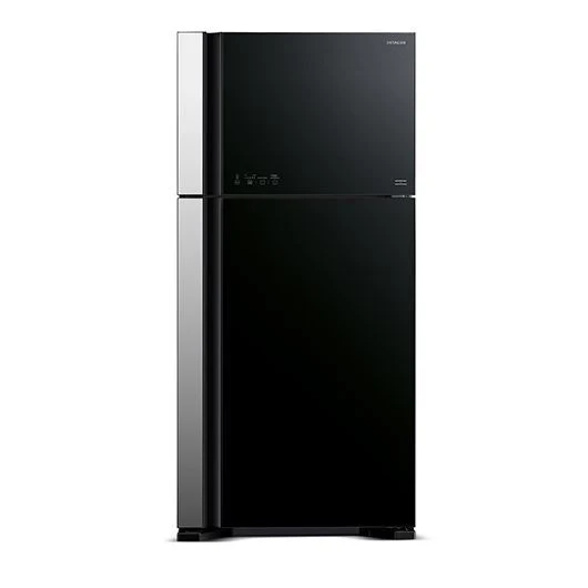 Hitachi Big 2 Glass Series Refrigerator R Vg690p7pbkd Gbk 601l