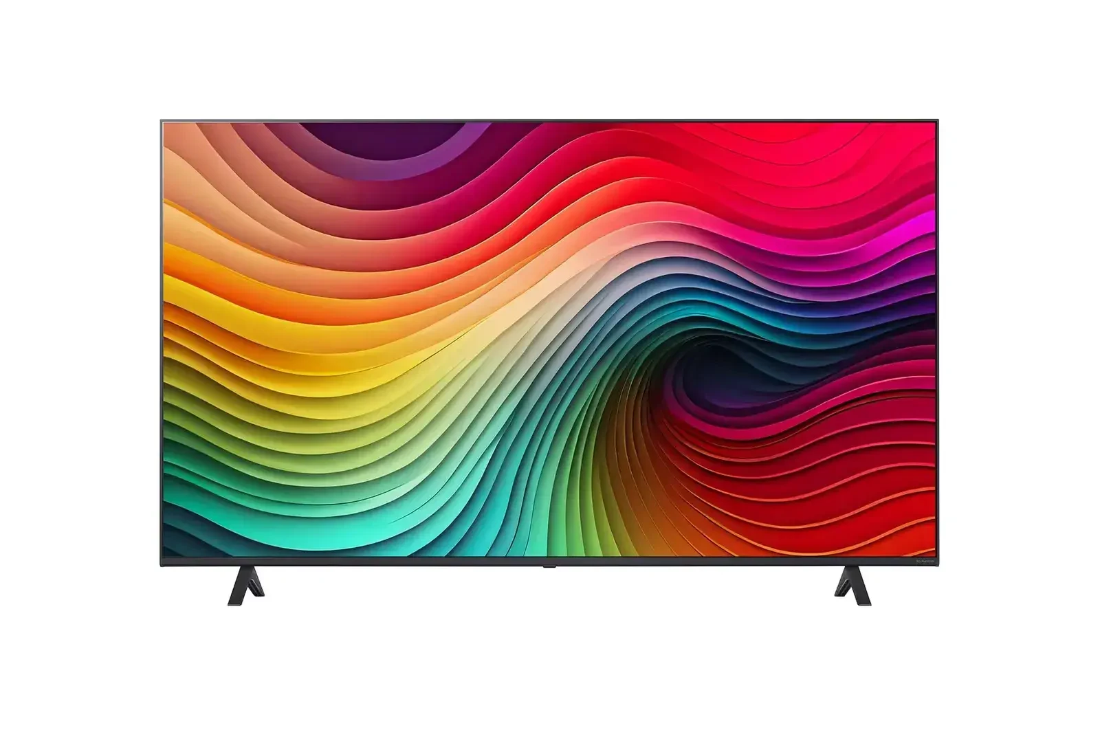 LG 55NANO81TSA 55-inch NanoCell TV straight-on front view