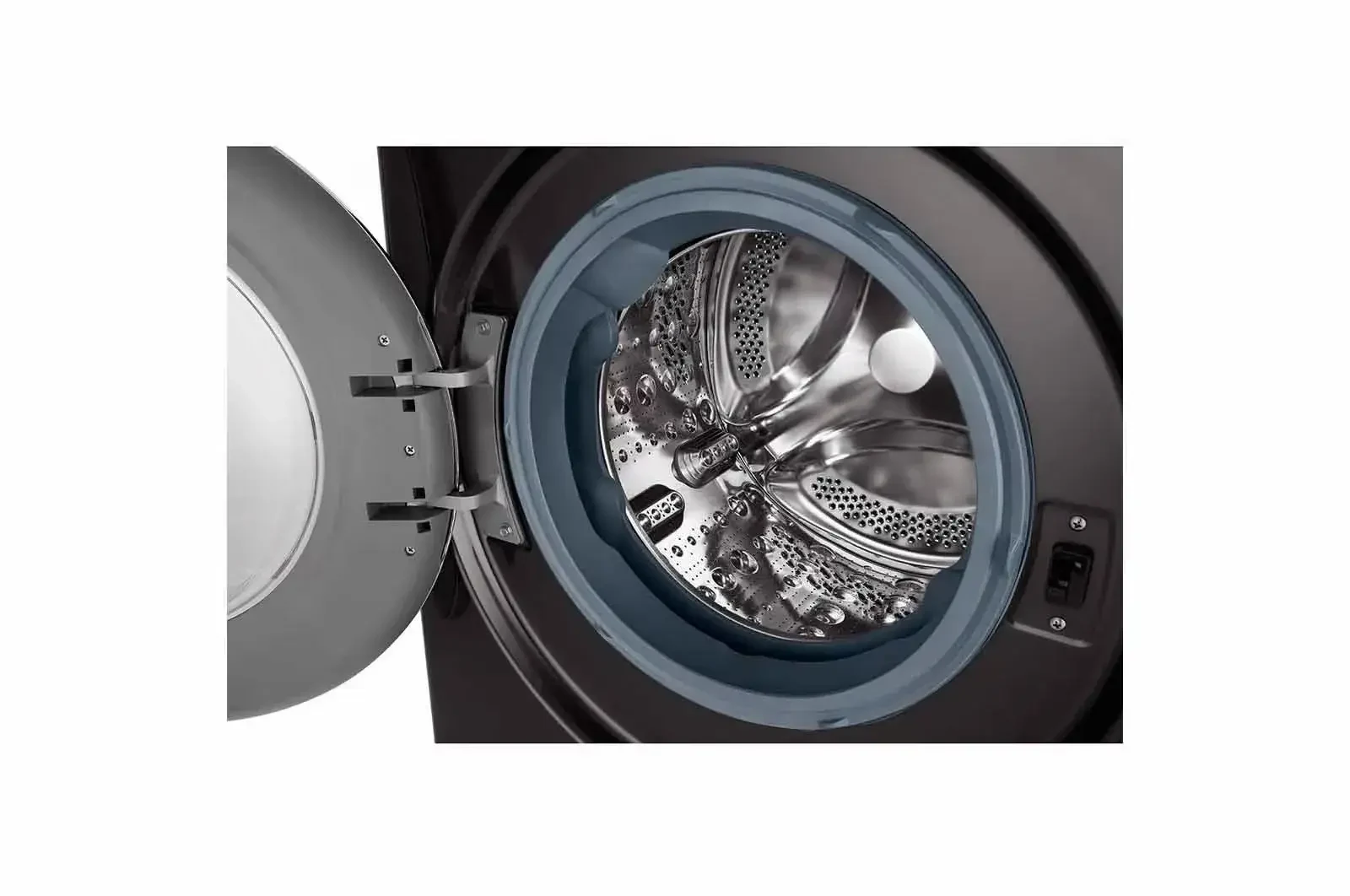 LG FV1411S2B 11 kg AI Direct Drive front-load washer — product view 4
