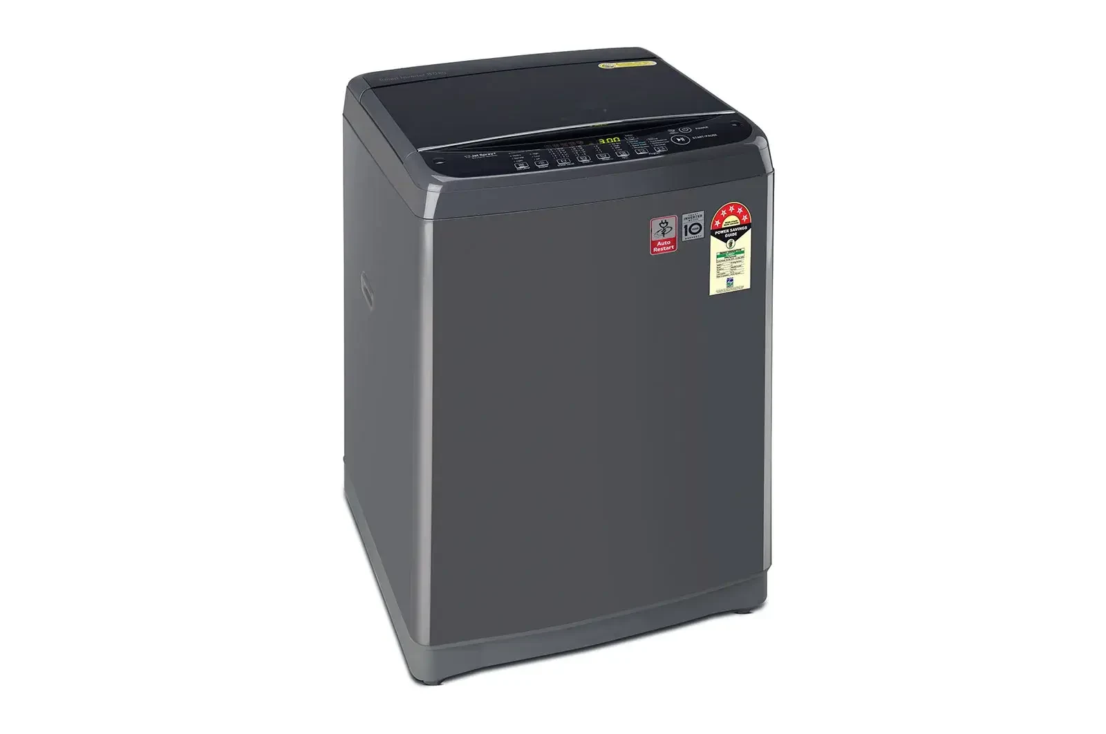 LG T2310VSAB 10 kg Smart Inverter top-load washing machine — product view 3