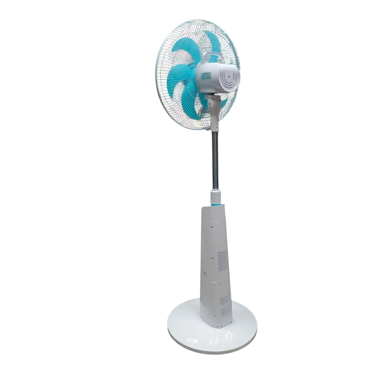 Novena NCF-316 rechargeable stand fan rear view