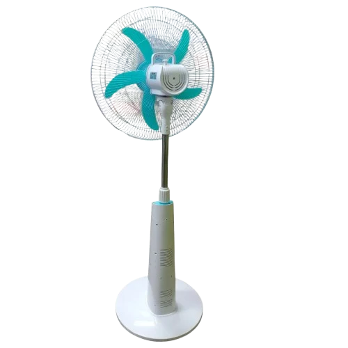 Novena NCF-318 rechargeable stand fan rear view