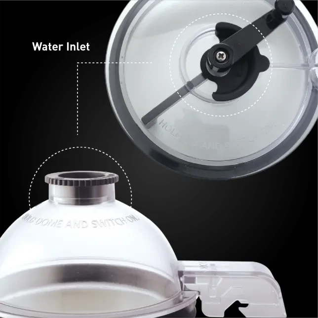 Panasonic MX-AE365KTZ mixer grinder product image showing water-inlet callout