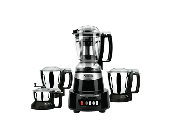 Panasonic MX-AV425 Charcoal Black 4-Jar Mixer Grinder