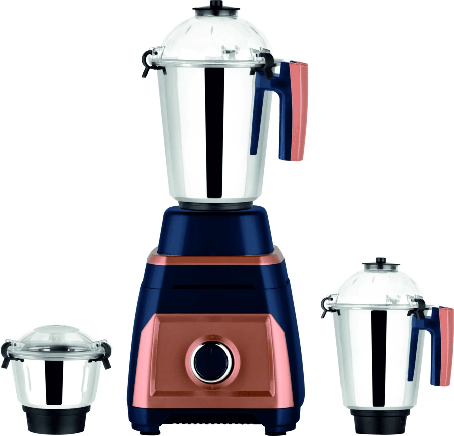Saffron Toofan Blue 1200W 3-Jar Mixer Grinder