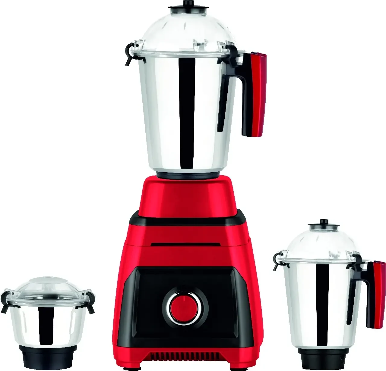 Saffron Toofan Red 1200W 3-Jar Mixer Grinder