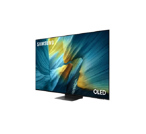 Samsung QA65S95FARSER 65-inch OLED TV angled view