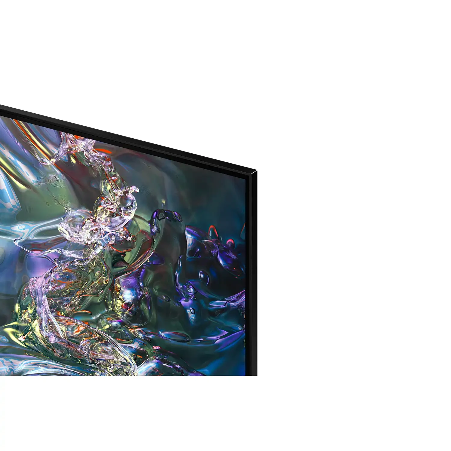 Samsung QA75Q60DARSER 75-inch QLED TV, angled front view