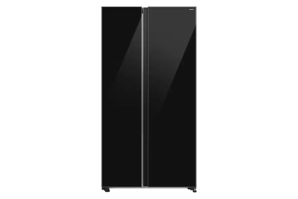 Samsung RS70F65Q1BLV Clean Black Side-by-Side Refrigerator, 647L Net / 680L Gross