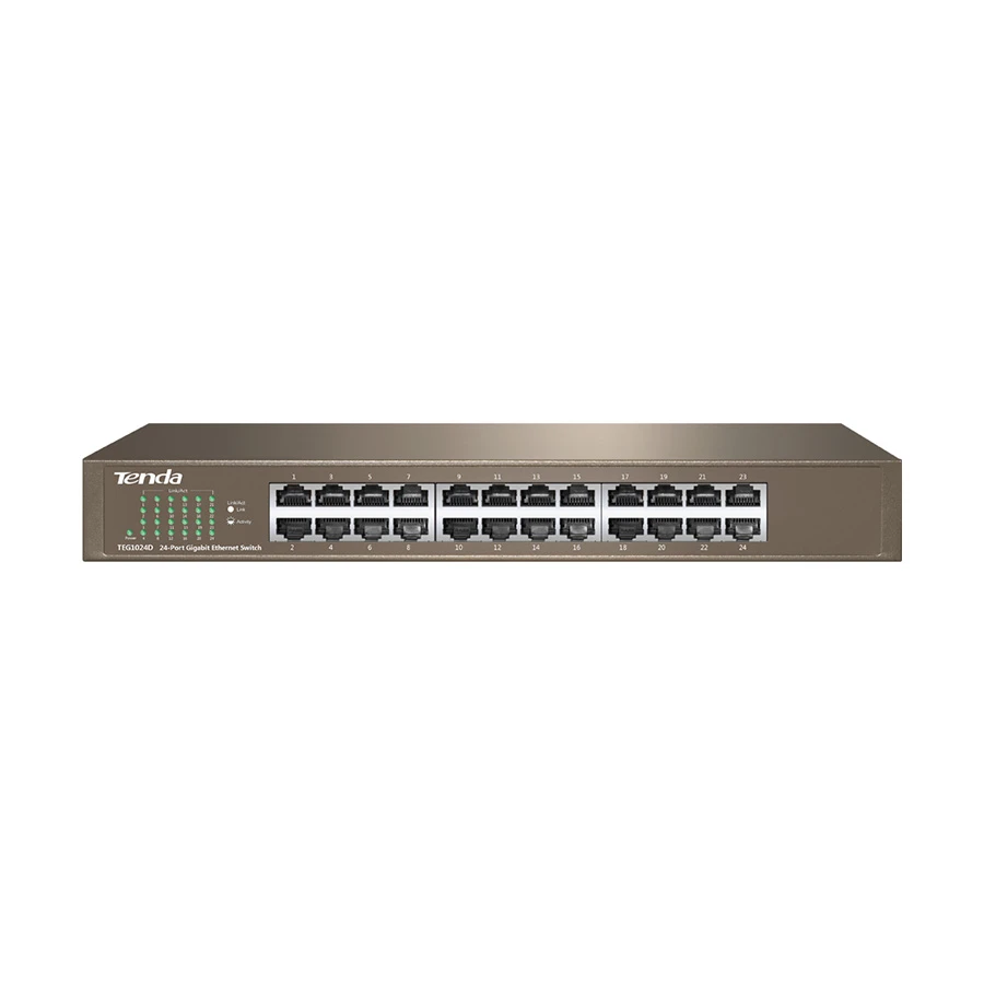 Tenda TEG1024D v7.0 24-Port Unmanaged Gigabit Ethernet Switch