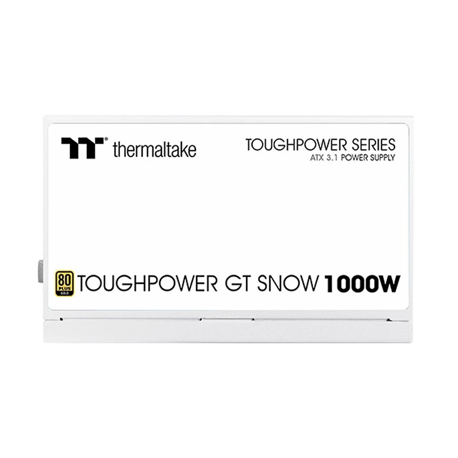Thermaltake Toughpower GT Snow 1000W PG5 80 Plus Fully Modular White Power Supply #PS-TPT-1000FNFAGK-W