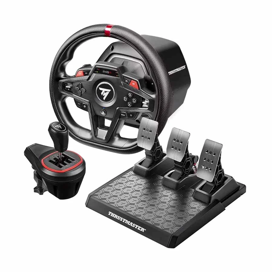 Thrustmaster T248R Shifter Pack for Playstation (Racing Wheel, Pedal Set & Manual Shifter)