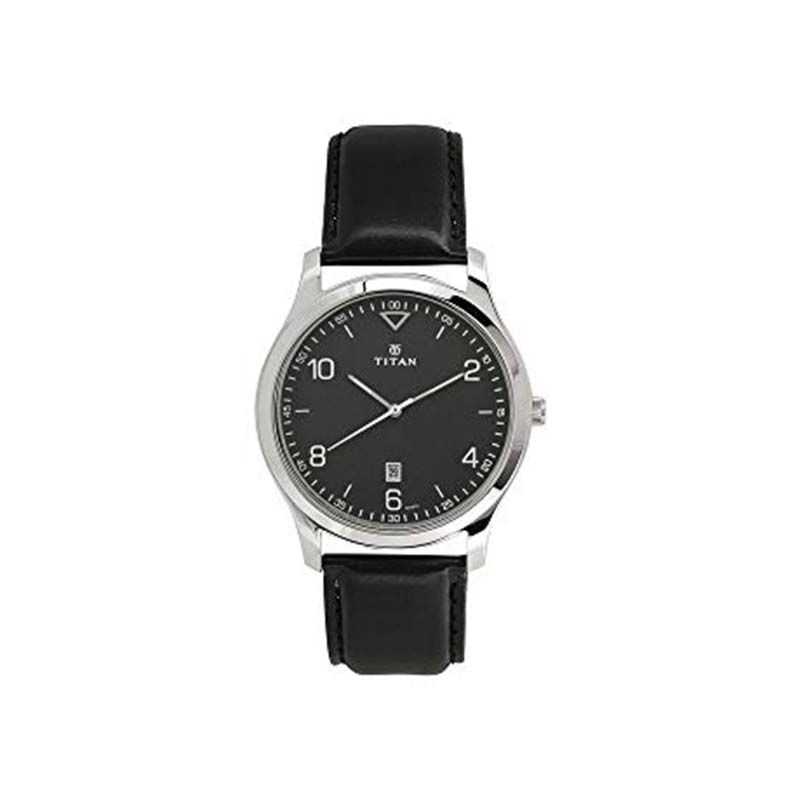 Titan Neo 1770SL02 Analog Date Leather Strap Men’s Watch