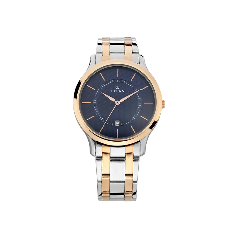 Titan 1825KM01 Stainless Steel Men's Watch