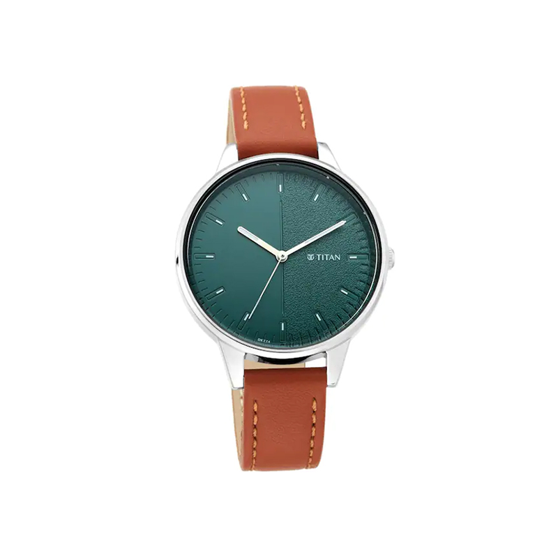 Titan 2648SL01 Workwear Leather Strap Women’s Watch