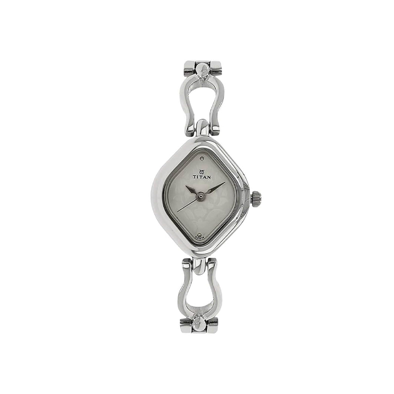 Titan Analog 2536SM02 Stainless Steel Women's Watch
