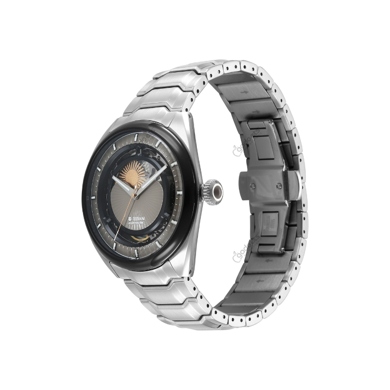 Titan Caelum Multilayered Sun Moon NT10011KM01 Stellar Edition Men’s Watch