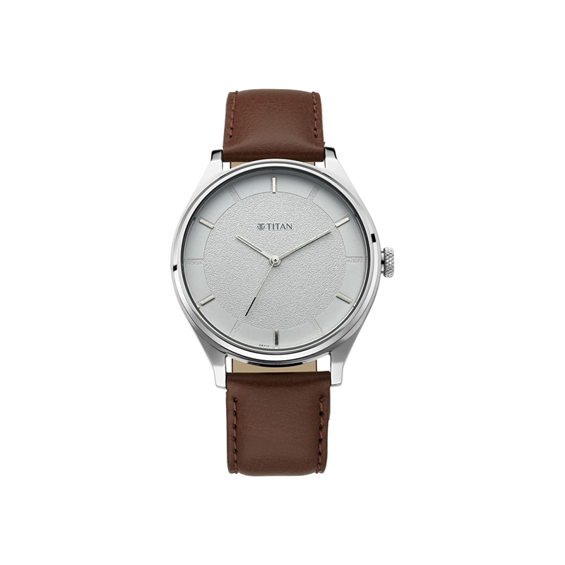 Titan Classic  1802SL13 Leather Strap Men's Watch