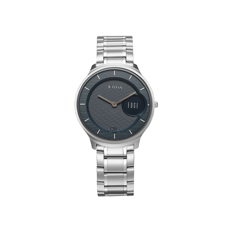 Titan Edge Murals 1843SM03 Quartz Analog Stainless Steel Strap Men's Watch