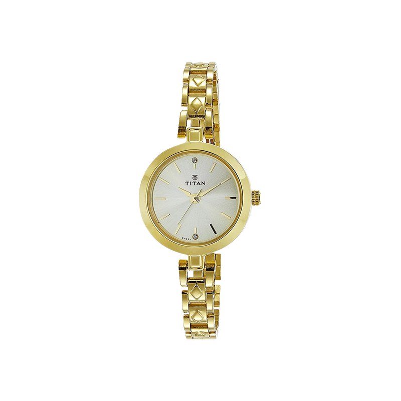 Titan Karishma 2598YM01 Analog Stainless Steel Women's Watch