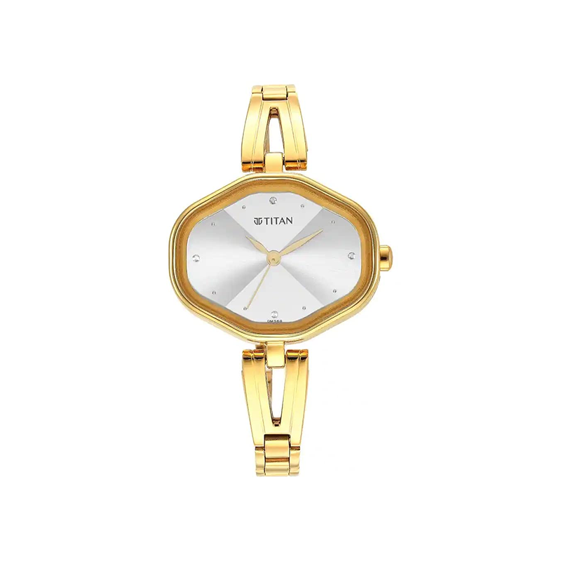 Titan Karishma Quartz 2680YM01 Analog  Stainless Steel Women's Watch