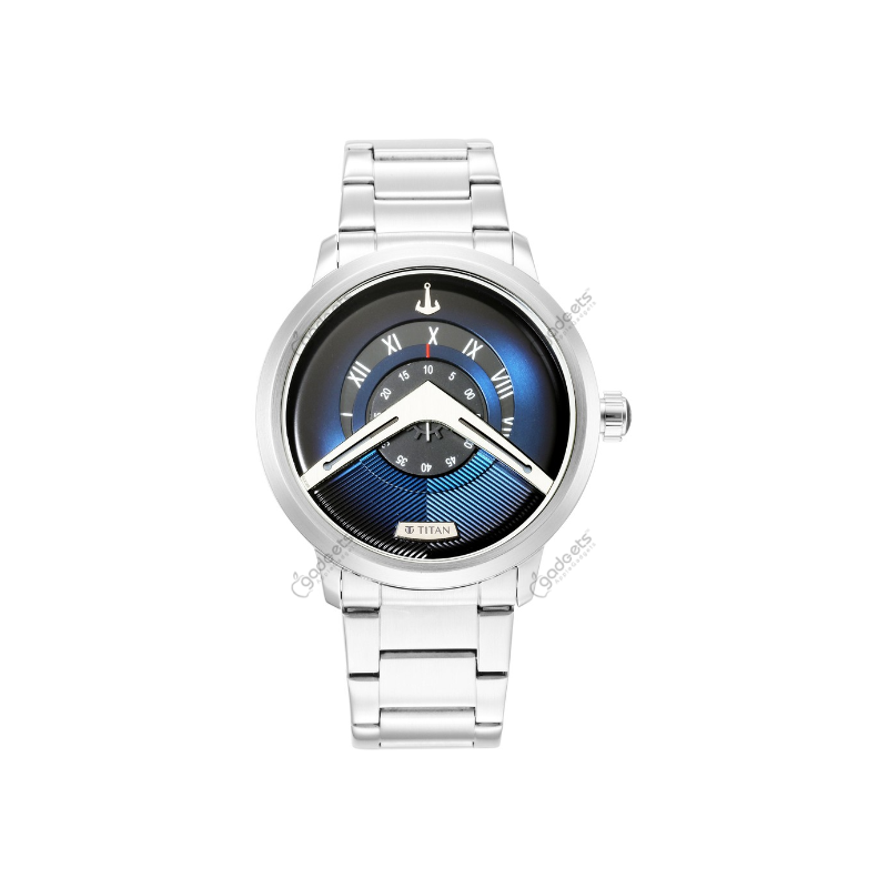 Titan Maritime NS1828SM01 Quartz Analog Stainless Steel Strap Men’s Watch