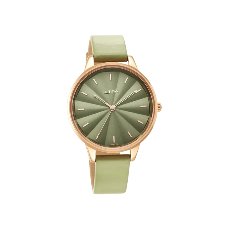Titan Neo 2648WL06 Quartz Analog Leather Strap Women's Watch