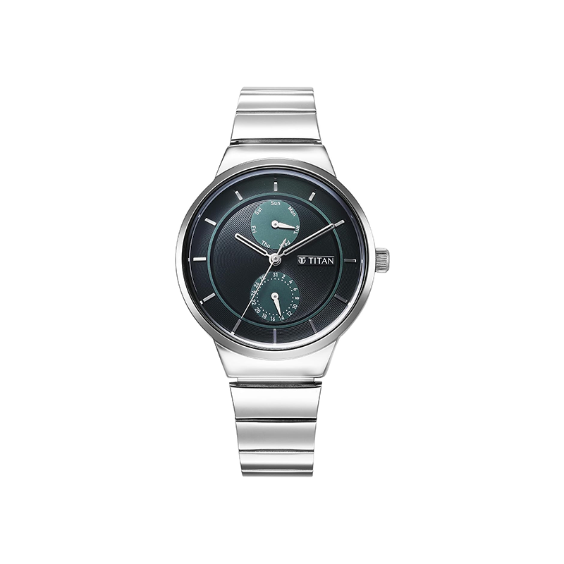 Titan Neo 2761SM01 Multifunction Analog Stainless Steel Women's Watch