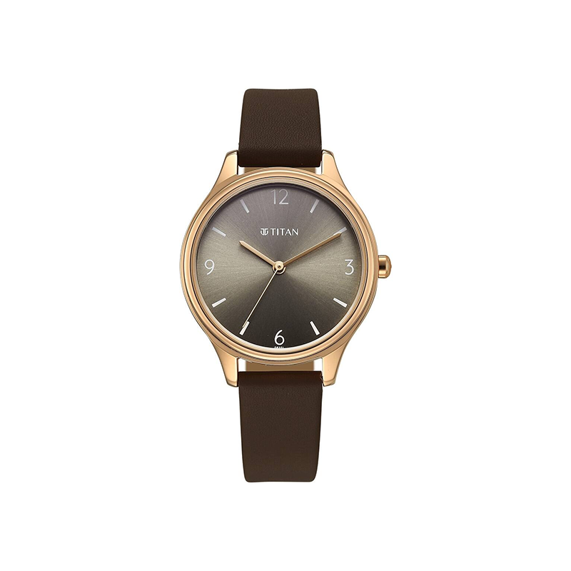 Titan Neo 2781WL02 Quartz Analog Leather Strap Women's Watch