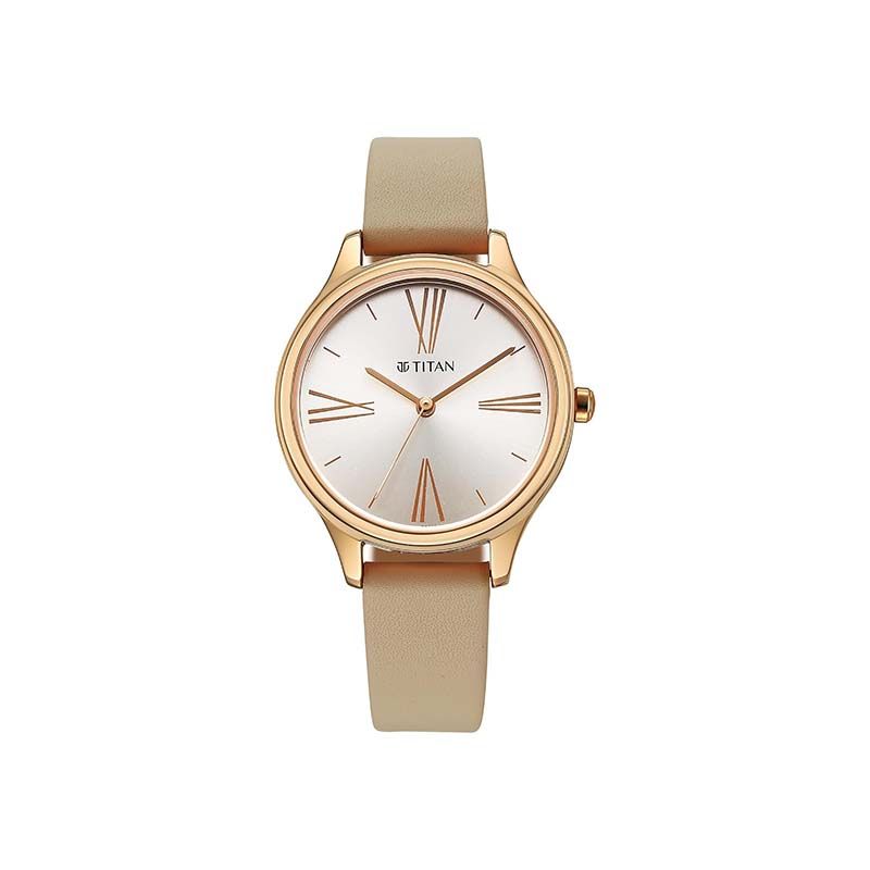Titan Neo Quartz 2781WL03 Analog Leather Strap Women’s Watch