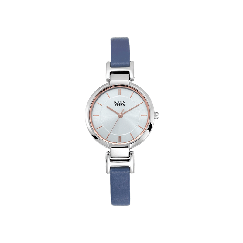 Titan Raga Delight 2608SL01 Analog Leather Strap Women’s Watch