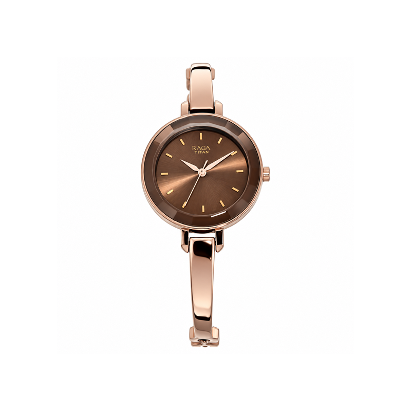 Titan Raga Viva 2575QM02 Quartz Analog Metal Strap Women's Watch